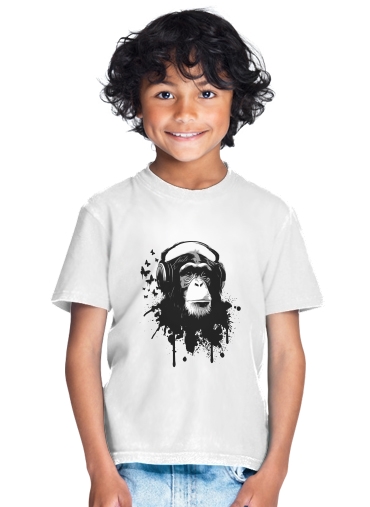  Monkey Business - White para Camiseta de los niños