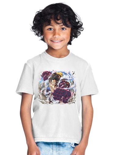  Monkey Luffy Gear 4 para Camiseta de los niños