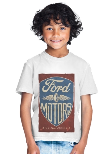  Motors vintage para Camiseta de los niños