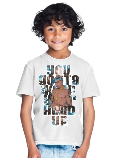  Music Legends: 2Pac Tupac Amaru Shakur para Camiseta de los niños