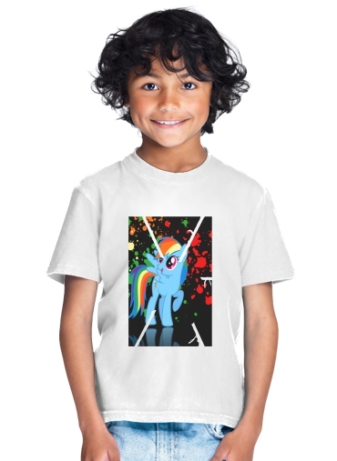  My little pony Rainbow Dash para Camiseta de los niños