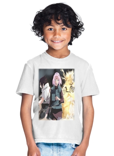  Naruto Sakura Sasuke Team7 para Camiseta de los niños