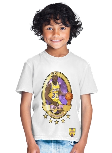  NBA Legends: "Magic" Johnson para Camiseta de los niños