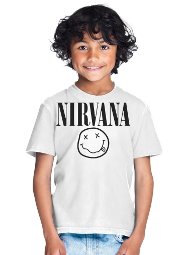  Nirvana Smiley para Camiseta de los niños