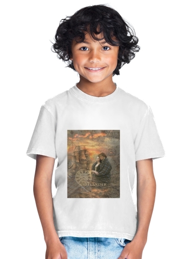  Outlander Collage para Camiseta de los niños