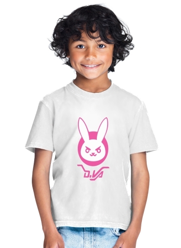  Overwatch D.Va Bunny Tribute para Camiseta de los niños