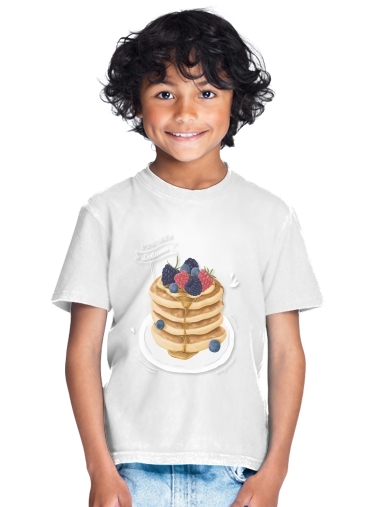  Pancakes so Yummy para Camiseta de los niños