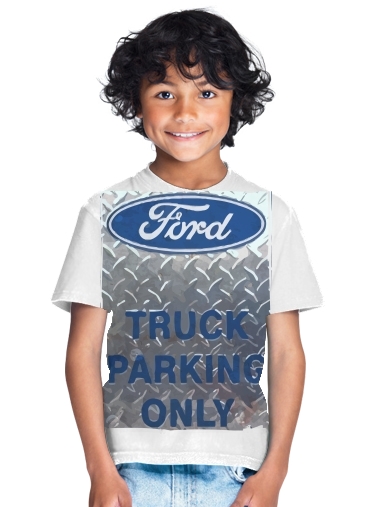 Parking vintage para Camiseta de los niños