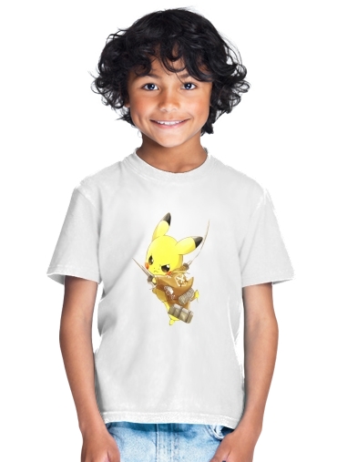  Pika Titan para Camiseta de los niños