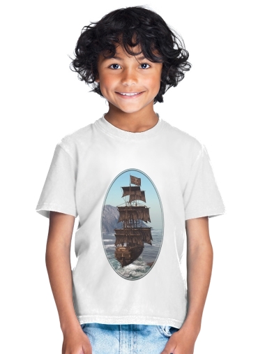  Pirate Ship 1 para Camiseta de los niños