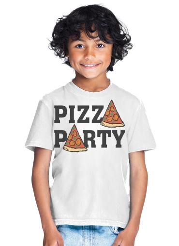 Pizza Party para Camiseta de los niños