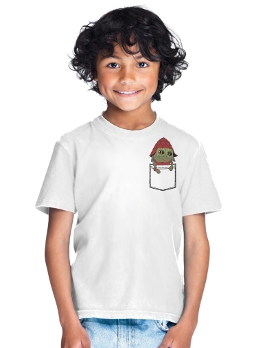  Pocket Pawny MIB para Camiseta de los niños