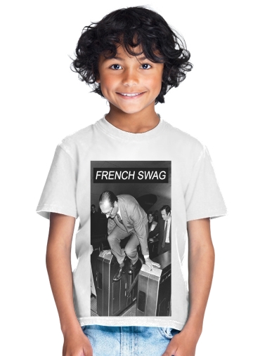  President Chirac Metro French Swag para Camiseta de los niños
