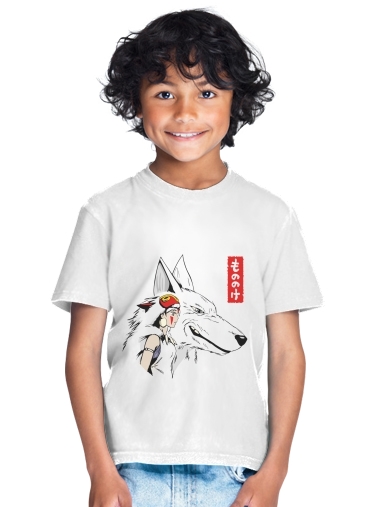  Princess Mononoke JapArt para Camiseta de los niños