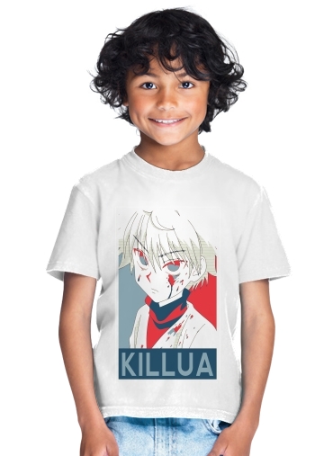 Propaganda killua Kirua Zoldyck para Camiseta de los niños