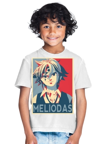  Propaganda Meliodas Demon Tatoo para Camiseta de los niños