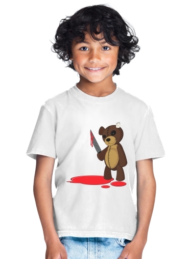  Psycho Teddy para Camiseta de los niños