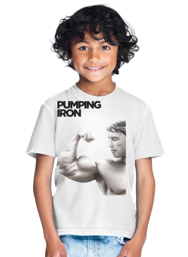  Pumping Iron para Camiseta de los niños