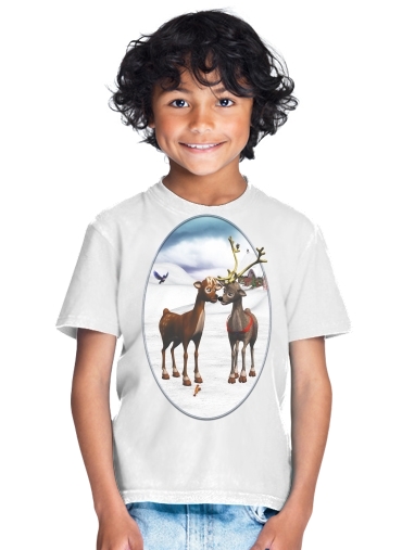  Reindeers Love para Camiseta de los niños