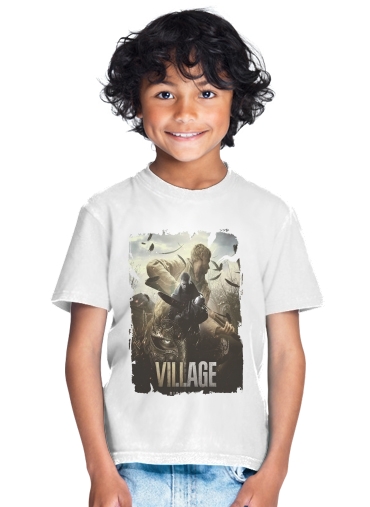  Resident Evil Village Horror para Camiseta de los niños