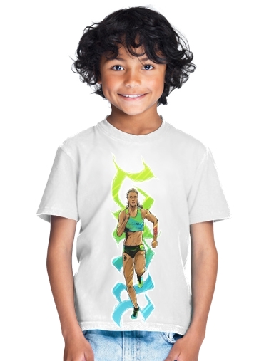  Run para Camiseta de los niños