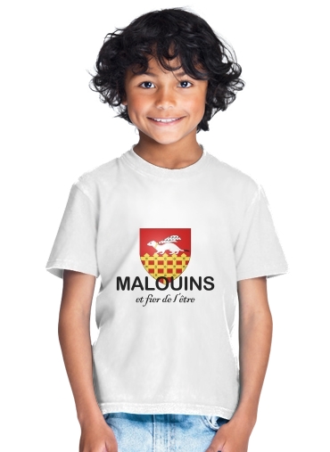  Saint Malo Blason para Camiseta de los niños
