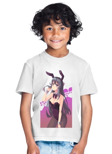  Sakurajima Mai para Camiseta de los niños
