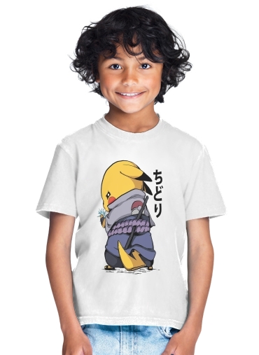  Sasuke x Pikachu para Camiseta de los niños