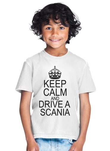  Scania Track para Camiseta de los niños