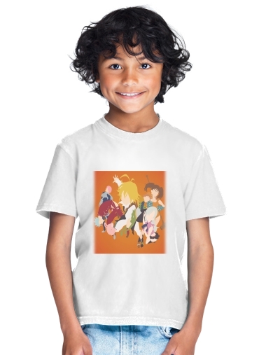  Seven Deadly Sins para Camiseta de los niños