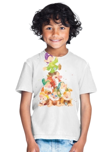  Seven Dwarfs para Camiseta de los niños