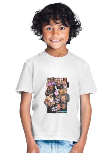  Shemar Moore collage para Camiseta de los niños
