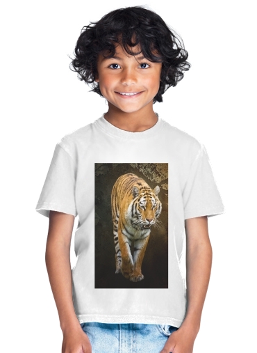  Siberian tiger para Camiseta de los niños