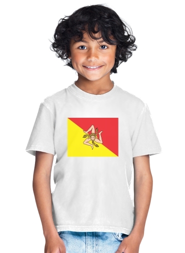  Sicile Flag para Camiseta de los niños