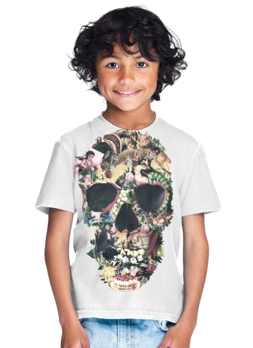  Skull Vintage para Camiseta de los niños