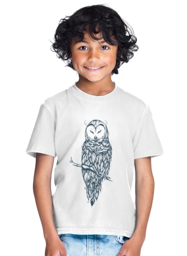 Snow Owl para Camiseta de los niños