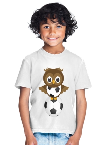  Soccer Owl para Camiseta de los niños