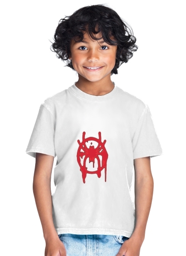  Spider Verse Miles Morales para Camiseta de los niños