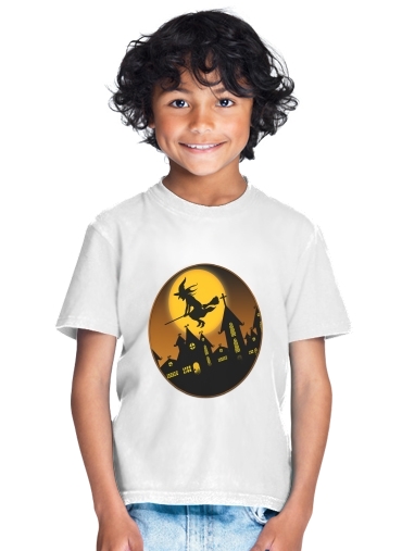 Spooky Halloween 2 para Camiseta de los niños