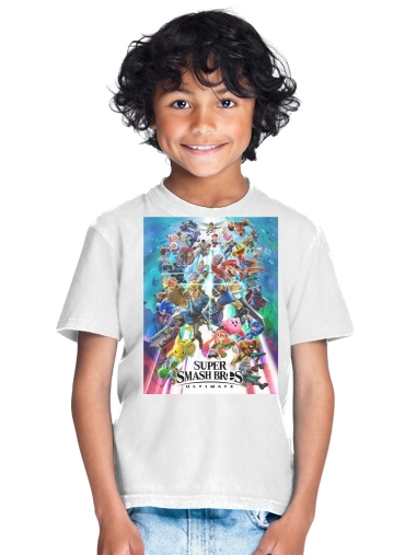  Super Smash Bros Ultimate para Camiseta de los niños