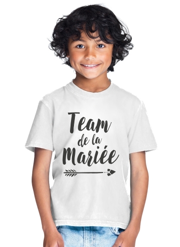  Team de la mariee para Camiseta de los niños