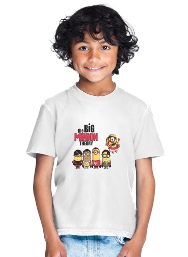  The Big Minion Theory para Camiseta de los niños