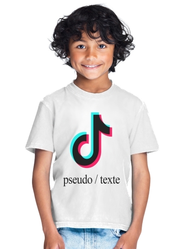  Tiktok personnalisable para Camiseta de los niños