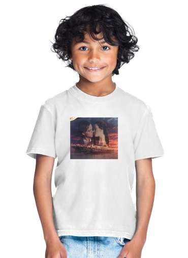  Titanic Fanart Collage para Camiseta de los niños
