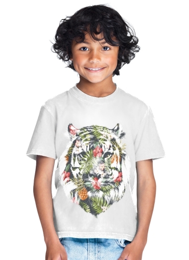  Tropical Tiger para Camiseta de los niños