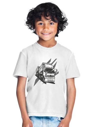  Truck Racing para Camiseta de los niños