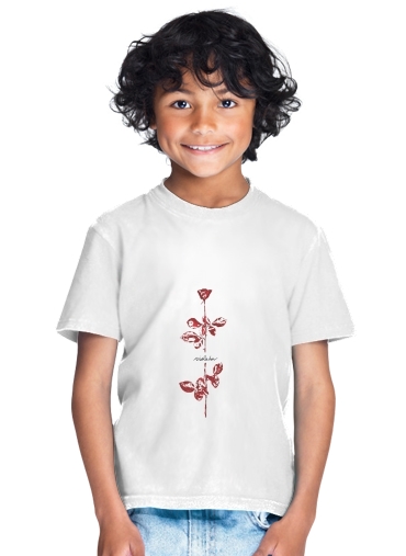  Violator Pink Flowers para Camiseta de los niños