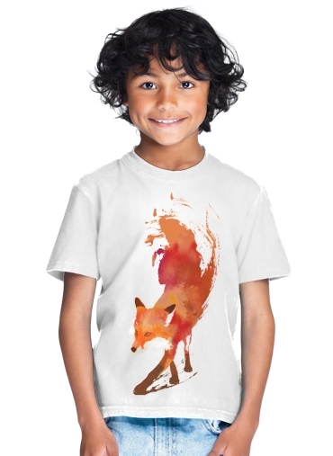  Fox Vulpes para Camiseta de los niños