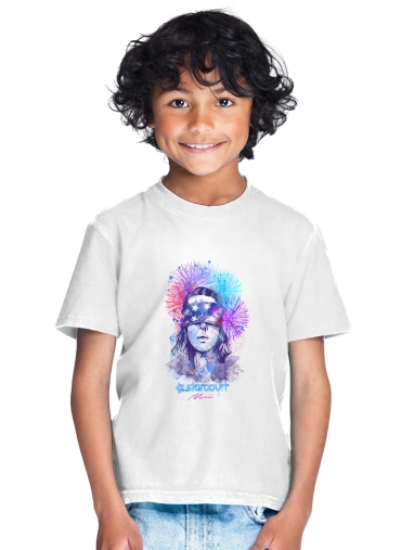  Watercolor Upside Down para Camiseta de los niños