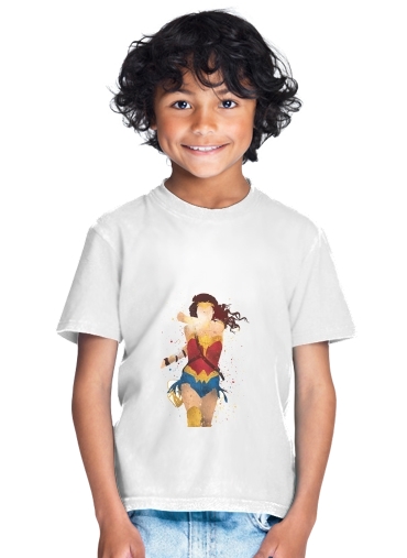  Wonder Girl para Camiseta de los niños